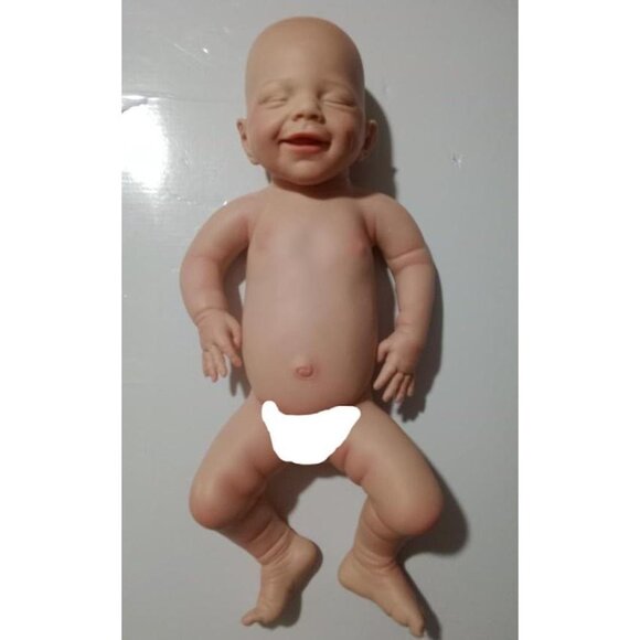 🆕17.72 Inch Realistic Reborn Baby Doll Silicone-Made & Lifelike Newborn Girl - Picture 2 of 11